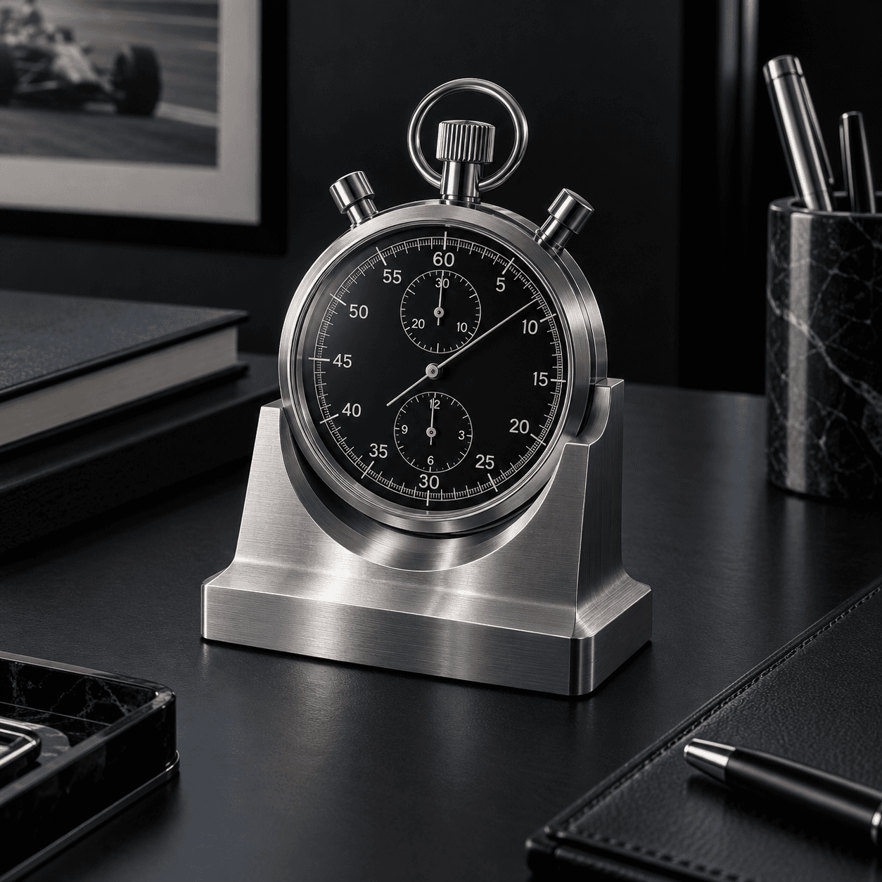 Stopwatch Desk Piece